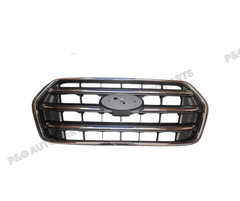Chrome Front Grille  Stainless Steel For Ford Transit MK8 [2019-2023]