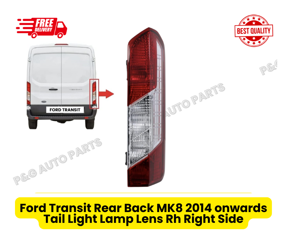 Ford Transit Mk8 2014-2023 Rear Tail Light Lamp Right Side O/S