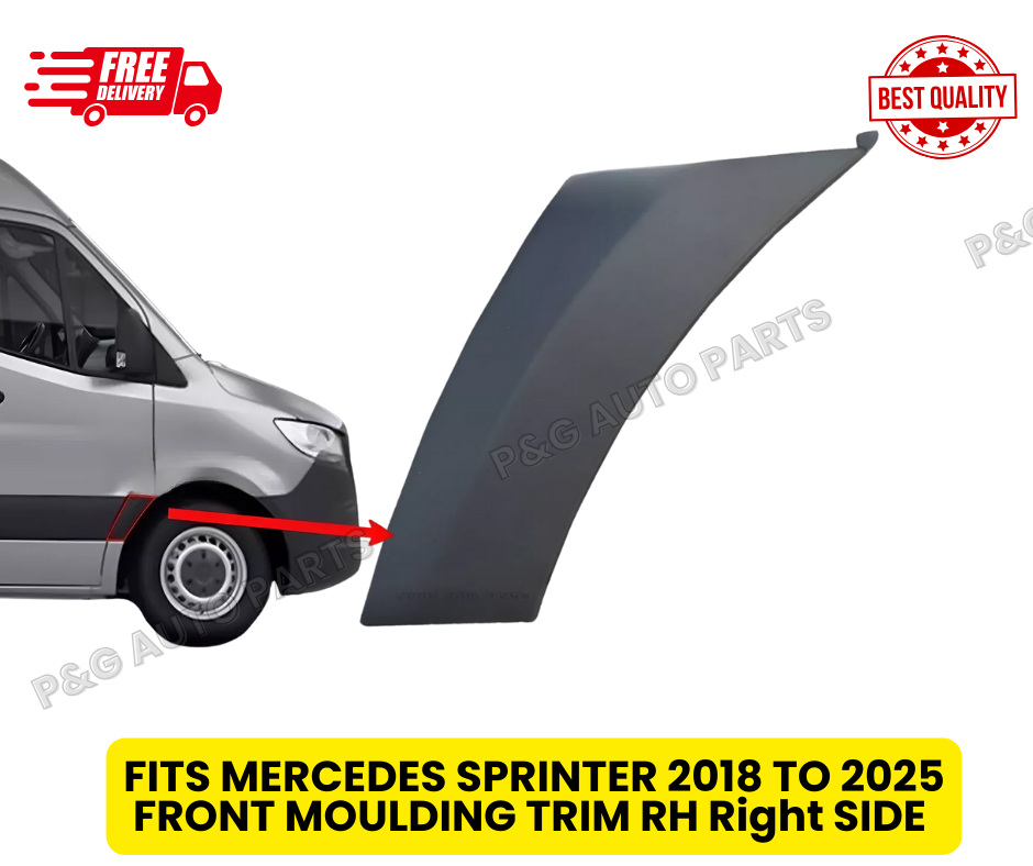 FITS MERCEDES SPRINTER 2018 ONWARDS FRONT MOULDING TRIM RH RIGHT SIDE OFF SIDE