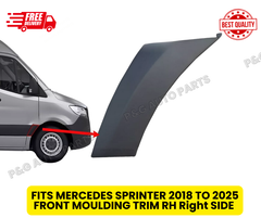 FITS MERCEDES SPRINTER 2018 ONWARDS FRONT MOULDING TRIM RH RIGHT SIDE OFF SIDE