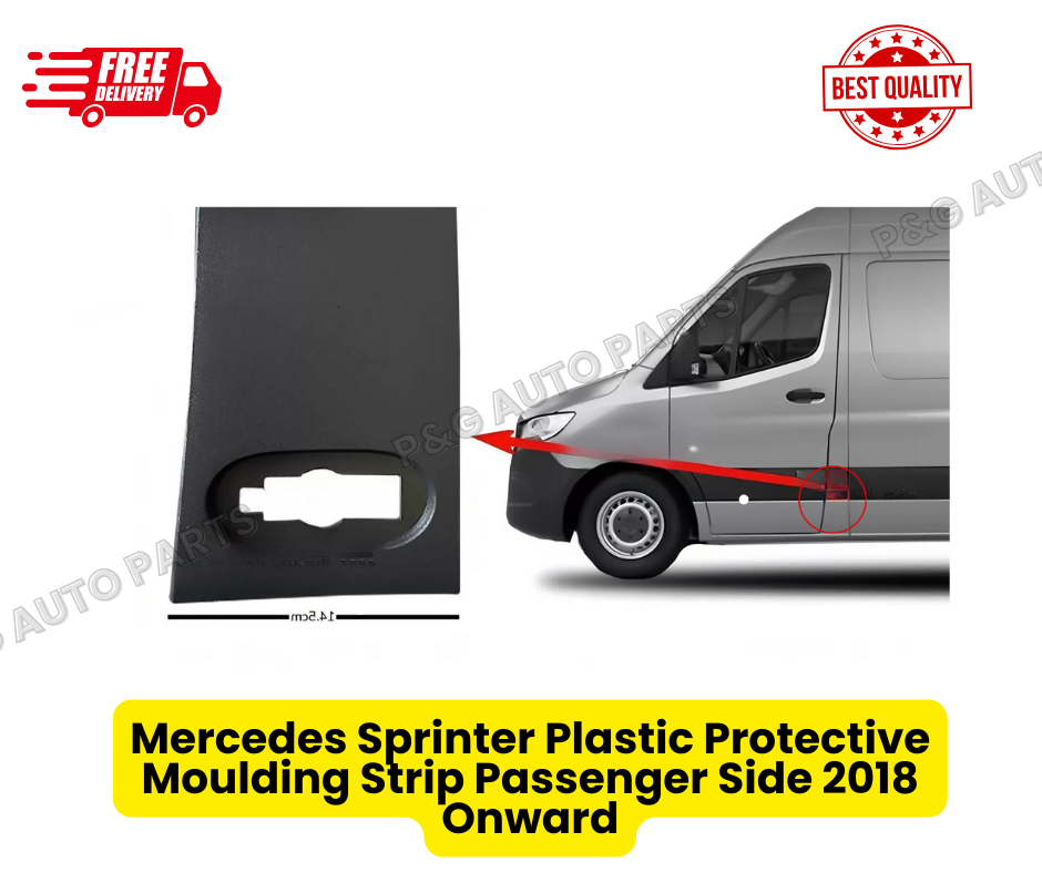 Mercedes Sprinter Plastic Protective Moulding Strip Passenger Side 2018 Onward